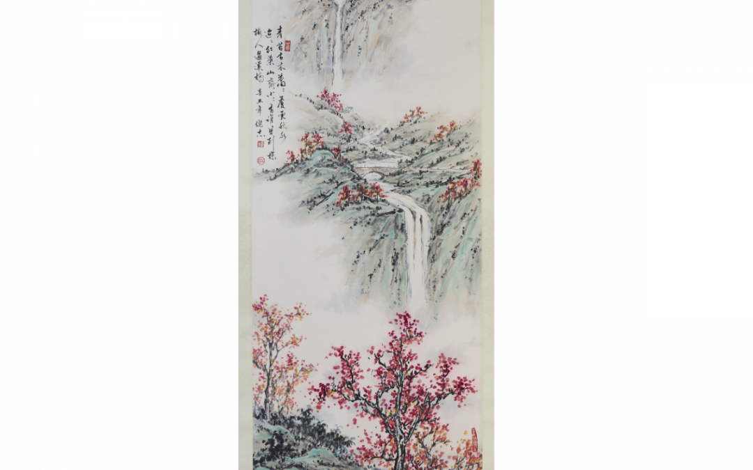 秋安林泉Ontarian falls in the Fall